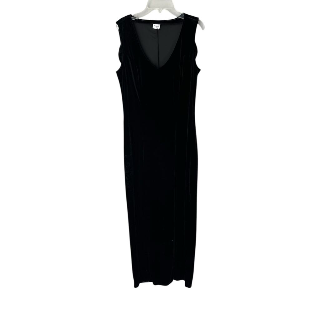 Fairy Grunge Velvet Maxi Dress Whimsigoth Vamp Witchy Size Small